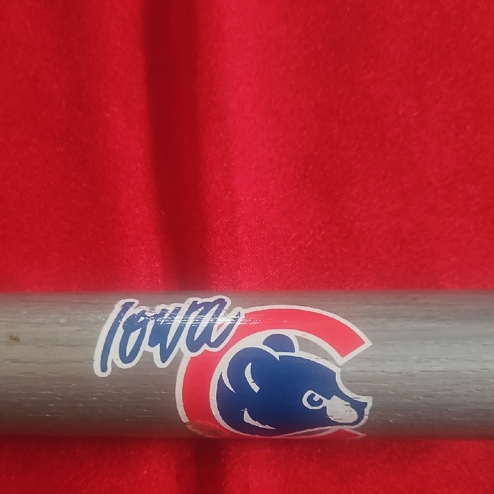 Chicago Cubs Vintage Iowa Cubs Mini Collectors Baseball Bat
